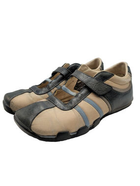 Diesel sneakers Mary Jane Anja Doll Shoes Womens us 8.5 Blue Cream Vintage Y2K